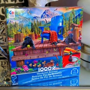 SEALED AND NEW 1000 PIECE PUZZLE WEEKEND RETREAT